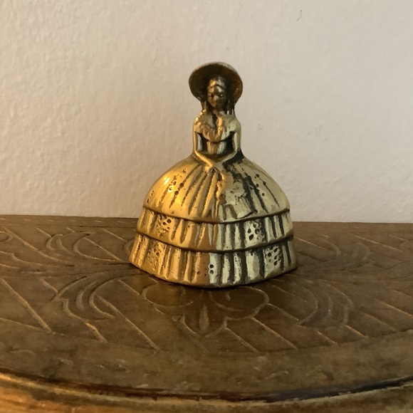 Vintage Mid- century brass bell